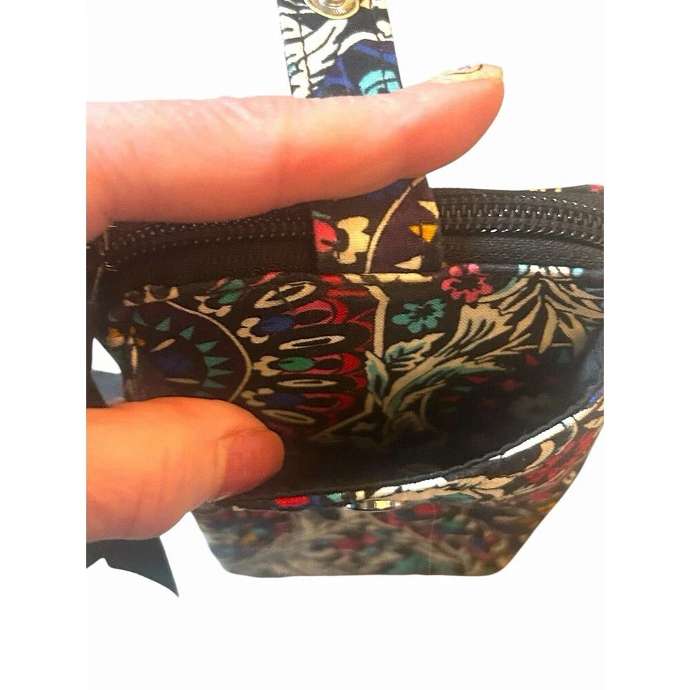 Vera Bradley RFID Smartphone Wristlet Stained Glass Medallion Print - Picture 4 of 8